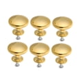 thumbnail image 5 of 6 Pcs Rack Door Knobs Cabinet Handle Bar Drawer Pulls 3X3X2.5CM, 5 of 8