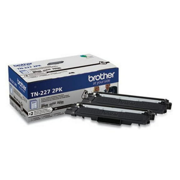 Brother TN2272PK High-Yield Toner, 3,000 Page-Yield, Black, 2/Pack