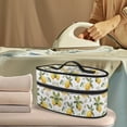 thumbnail image 2 of HELLHERO Steam Iron Storage Bag Zipper Portable Travel Iron Organizer Lemons Pattern, Bag Only, 2 of 6