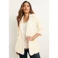 thumbnail image 5 of June & Vie Women's Plus Size Sequin Blazer, 5 of 5