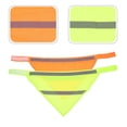 thumbnail image 4 of Miangastore Dog Reflective Safety Scarf Polyester 2Pcs 16.5x6.5In Triangular, 4 of 9