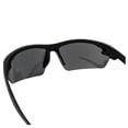 thumbnail image 5 of Epoch Eyewear Link Golf Sport Sunglasses Black Frame Smoke Lenses Shatterproof UV Protection ANSI Z87.1+, 5 of 7