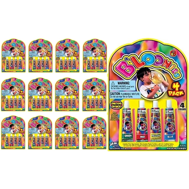 Burbujas de plástico originales Bloonies de Toy JA-RU para niños (12 x 48)