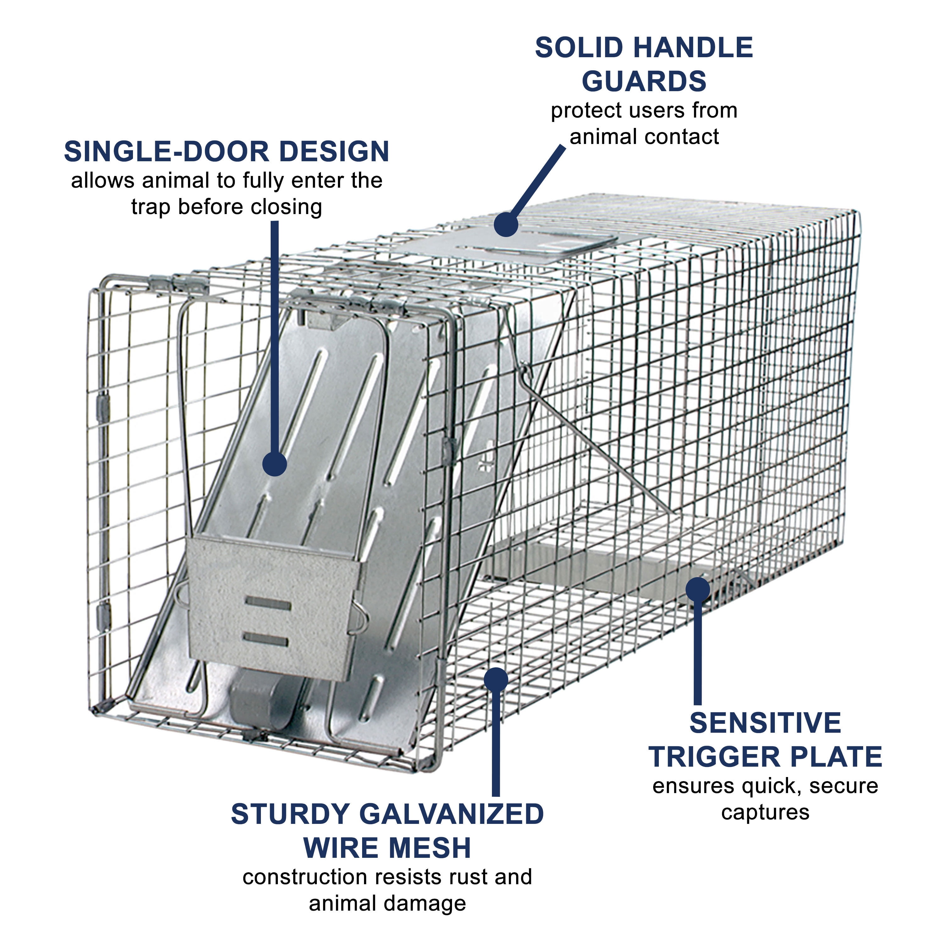 Havahart Large 1 Door Animal Trap 32 Inch Walmart Com
