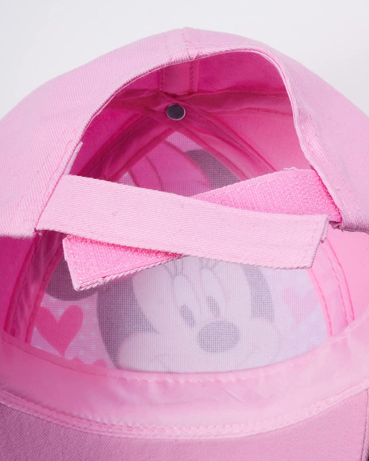 Minnie Mouse Pink Speckled Hero Cap