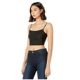 thumbnail image 3 of Women's Only Hearts 45755S Second Skins Crop Camisole (Black M), 3 of 3