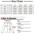 thumbnail image 3 of WIZUTIZ Women's Plus Size Winter Warm Zip Up Hoodie Coat Loose Fleece Long Sleeve Solid Color, 3 of 6
