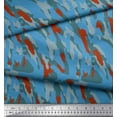 thumbnail image 3 of Soimoi Cotton Duck Fabric Tiger Animal Skin Print Fabric by the Yard 42 Inch Wide, 3 of 3