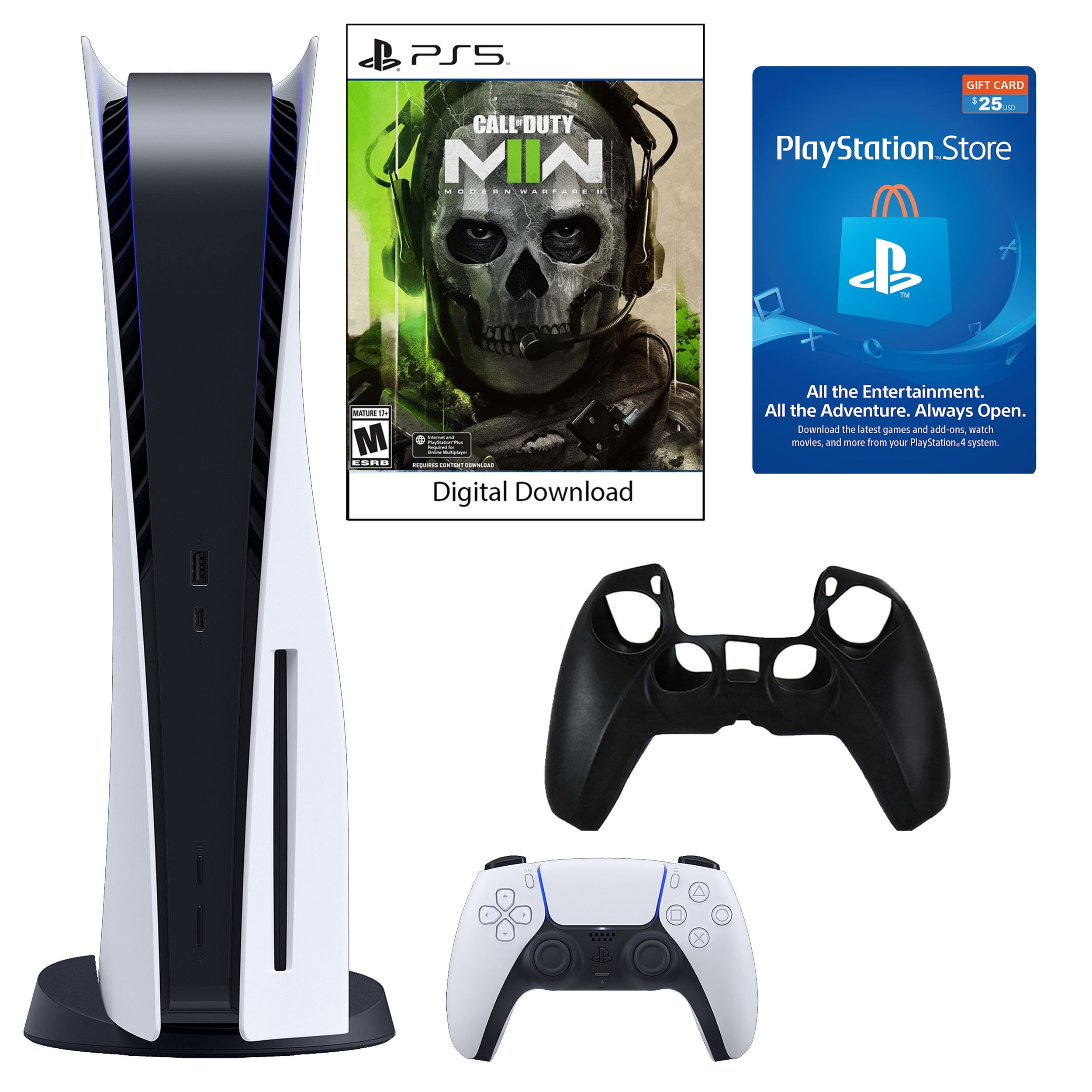 Sony PlayStation 5 Core COD Modern Warfare II Console with 25 PSN and