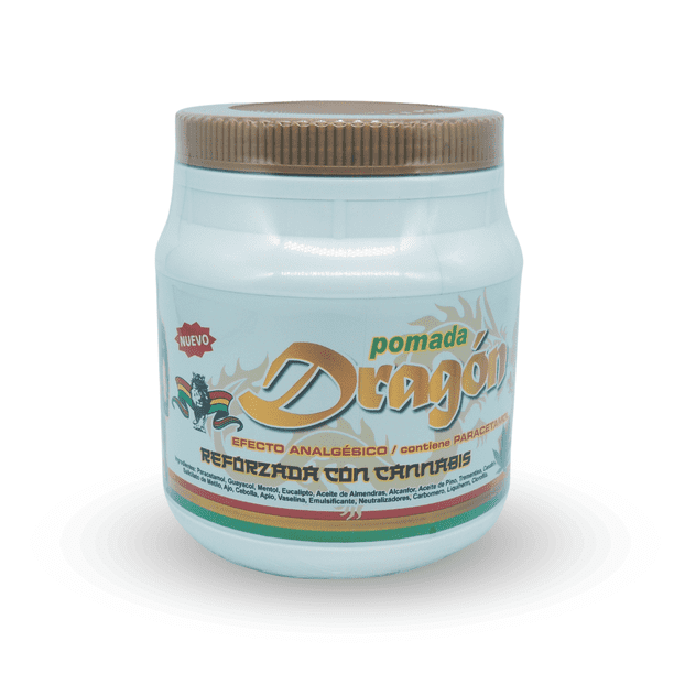 Gel Dragon Dorado, con efecto analgésico, ayuda a disminuir dolor en articulaciones, espalda, cuello entre otros. Frasco extragrande de 1.4 kg
