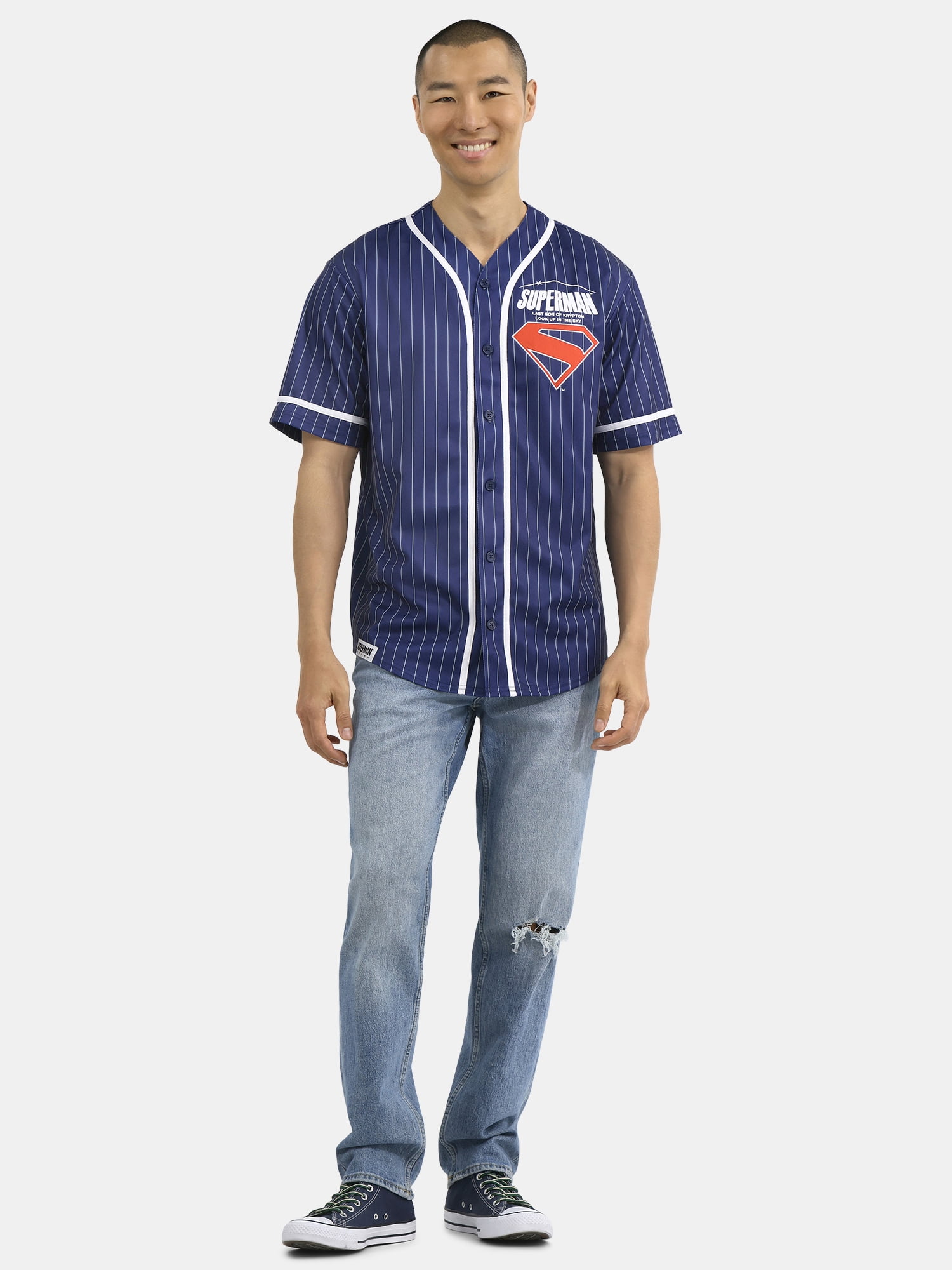 Superman, Men's & Big Men's Graphic Jersey, Daily Flyer, Sizes S-3XL