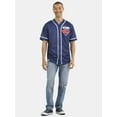 thumbnail image 2 of Superman, Men's & Big Men's Graphic Jersey, Daily Flyer, Sizes S-3XL, 2 of 5