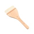 thumbnail image 2 of Kearding Pincel de pelo de cabra blanco suave, pinceles para fregar, pinceles para pintar al óleo, para lavar, fondo, trabajo, acuarela, 6 Type2 NO2, 2 of 6