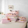 thumbnail image 5 of Homewish Kawaii Farm Animal Twin Bedding Sets 7-Piece, Rustic Sheep Donkey Bedding Comforter Set, Teens Kids Boys Girls Reversible Sheet Sets, Microfiber Bedroom Decor, 5 of 7
