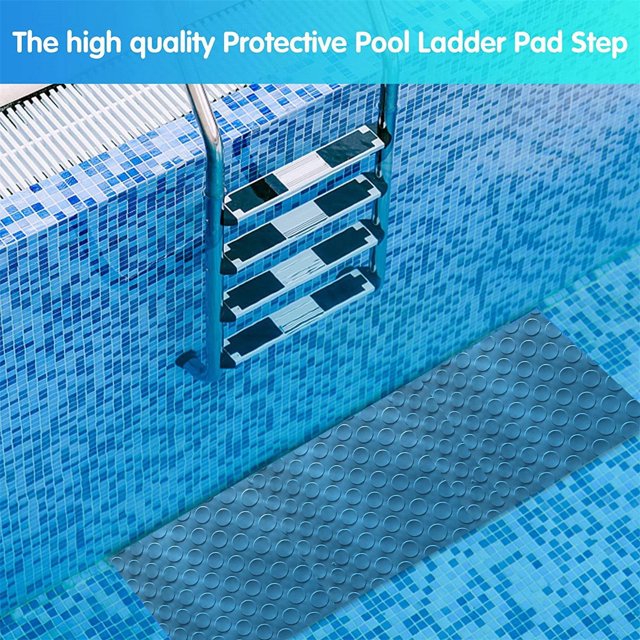 BKER Swimming Pool Ladder Mats Swimming Pool Platform Step Mats Pool Step Mats Suitable For Pool Liner And Stair