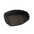 thumbnail image 3 of MOtorcycle PU Leather Rear Trunk Cargo Liner Protector Motorcycle Bucket Pad for NMAX 155,1 x Trunk Cargo Liner,black & yellow line, 3 of 5