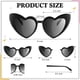 thumbnail image 2 of Gafas de Sol Flutesan en Forma de Corazón con Estilo Retro y Ojos de Gato para Mujeres, 2 of 6