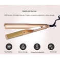 thumbnail image 4 of Hair Straightener, Wet And Dry, Quick Heating, Infrared Ceramic Curling Iron(gold), 4 of 5