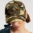 thumbnail image 2 of WKSCLPAI Veterans' Pride Hat, DD-214 Military Adjustable Baseball Cap, Eagle Printed Commemorative Veterans Day Baseball Cap(Camouflage), 2 of 6