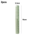 thumbnail image 2 of Professional Stainless Steel Haircut Comb Salon Hairdressing Comb Styling Tool For All Hair Types Fine and Wide Tooth Hair Barber Comb, 2 of 5