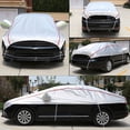 thumbnail image 3 of Universal Car Covers Waterproof Oxford Sun Protection Cover For Sedans/SUVs Indoor/Outdoor Rain Snow Dust Resistant Cloth, 3 of 7