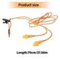 thumbnail image 3 of SIEYIO Earplug Headphones For Work Safety Earbuds Headphones Earplugs For Hearing Protective Noise Isolation Work Sleep, 3 of 10