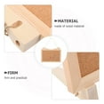 thumbnail image 4 of Gymnture desk board Small Cork Board For Desk With Wooden Frame Decorative Bulletin Board For Office Home And School Message Board For Photos And Messages, 4 of 10
