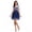 Dark Blue, variant on Dresses for Women 2026, Red and White Checkered German Dirndl Dresses, Fashion Casual Beach Vacation Clothes