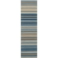 thumbnail image 2 of SAFAVIEH Marbella Ezekiel Striped Runner Rug, Blue/Multi, 2'3" x 6', 2 of 6