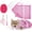 Pink, variant on Cat Bathing Bag for Grooming, Pet Wash Bag with Adjustable Neck & Zipper, Anti Scratch Cat Shower Bag with Mesh Breathable, Portable Pet Restraint Bag for Bathing, Ear Cleaning-Grey