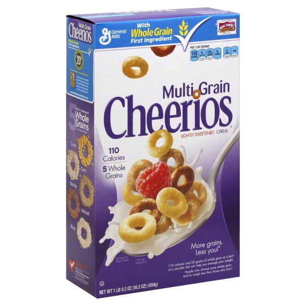 Multigrain Cheerios Cereal, 16.2 oz