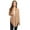 Tan, variant on Women's Solid Open Front Long Sleeve Lightweight Soft Basic Sweater Cardigan