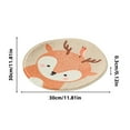 thumbnail image 6 of WKSCLPAI Round Seat Cushion 12" Cute Cartoon Animal Round Stool Chair Cushions for Boys and Girls Office Sedentary Soothing Chair Cushion Non Slip and Stain-resistant, 6 of 6