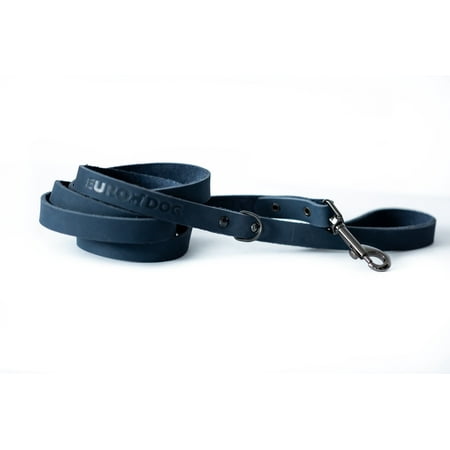 UPC: 0686162716623 | Euro-Dog Soft Leather Dog Leash Sport Style Made in USA Affordable Luxury SPLN