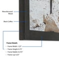 thumbnail image 3 of ArtToFrames 16" x 16" Coffee Picture Frame, 16x16 inch Brown MDF Poster Frame (WOM-4024), 3 of 6
