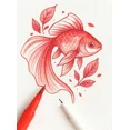 thumbnail image 4 of Marcadores Plumones 120 Colores Doble Punta Pincel Dibujo, 4 of 6