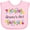 AD-Pink, variant on Inktastic Grannys Girl Bright Flowers Girls Baby Bib
