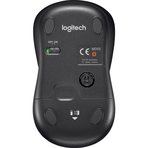 Pre-Owned Logitech M310 Wireless USB Mouse - NO DONGLE