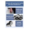 thumbnail image 5 of Nuevos Auriculares Inalámbricos Comerciales con Bluetooth 5. 4 Giratorios de 180°, Gancho para la Oreja, Conducción de Aire, Control Táctil, Deportivos, Alta Fidelidad, 5 of 5