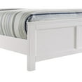 thumbnail image 6 of New Classic Furniture Andover Contemporary Solid Wood 6/0 Wk Bed in White, 6 of 6