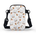 thumbnail image 2 of HELLHERO Christmas Reindeer with Adjustable Strap Crossbody Small Crossbody Bags 4.33x1.97x7.09 for Men, Women Polyester, 2 of 7