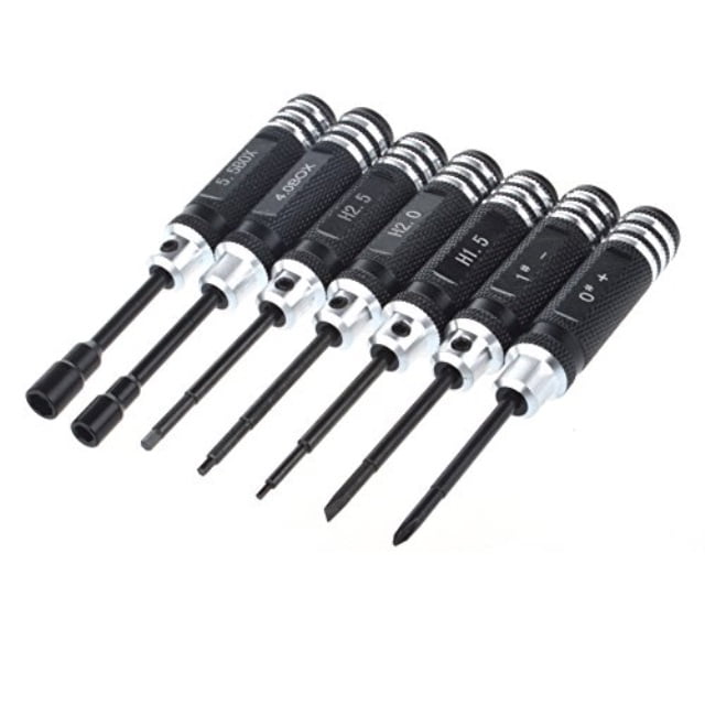 Hex 7pcs screw driver tool kit For RC helicopter Car Rc Toys Rc Drone 