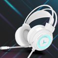 thumbnail image 4 of KQJQS Stereo Gaming Headset Noise Cancelling Over Ear Headphones With Mic, LED Light, Bass Surround, 4 of 6