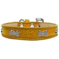 thumbnail image 2 of Crystal Bone Dog Collar, 2 of 2