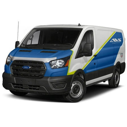 Auto VentShade (AVS) by RealTruck AeroSkin Chrome Bug Shield Compatible with 2021-2024 Ford Transit, 2020 Ford Transit From 07/2020