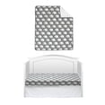 thumbnail image 5 of Indie Elephant Grey 3 Piece Baby Crib Bedding Set by Pam Grace Creations, 5 of 5