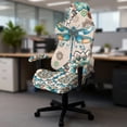 thumbnail image 5 of Whosucclay Boho Mandala Dragonfly Print Gaming Chair Covers, with Armrest Cover Computer Chairs Slipcovers Stretchable Elastic Machine Washable Gaming Chair Seat Cover with Zipper, 5 of 8