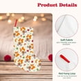 thumbnail image 4 of Lsque 18 Inches Forest Squirrel Pattern Christmas Stockings Hanging Ornaments,Knitted Xmas Fireplace Hanging Stocking,Holiday Decoration, 4 of 8