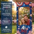 thumbnail image 4 of Fourth Of July Photo Booth Frame Large Enough For Multiple People Patriotic Photo Prop For Independence Day Outdoor Backyard Party Decorations, 4 of 8