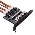 thumbnail image 1 of HUGFEGWE 4 SATA HDD SSD Module de Contrôle de Commutateur d'Alimentation avec Support PCI 120mm CJ25311-8469, 1 of 8